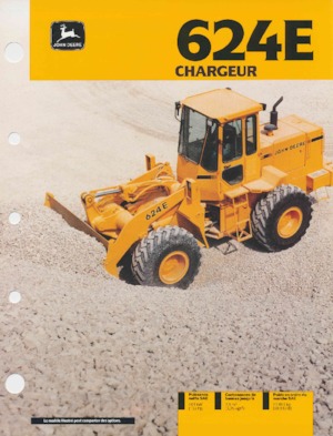 Pale gommate John Deere Construction 624 E