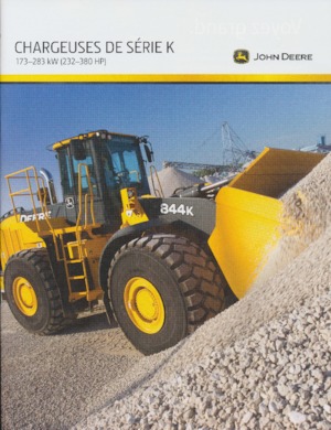 Pale gommate John Deere Construction 844 K