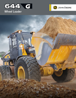 Pale gommate John Deere Construction 544 G