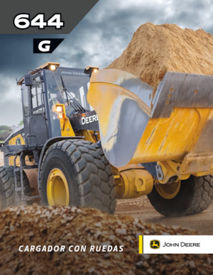 Pale gommate John Deere Construction 644 G