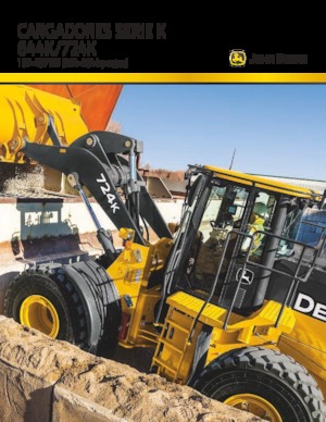 Pale gommate John Deere Construction 644K