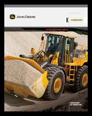 Pale gommate John Deere Construction 644K