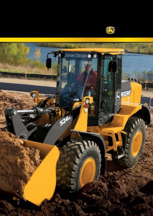 Pale gommate John Deere Construction 644K