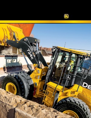 Pale gommate John Deere Construction 644K