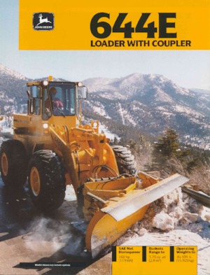 Pale gommate John Deere Construction 664 E TC
