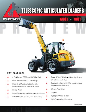 Pale gommate Mustang 708T