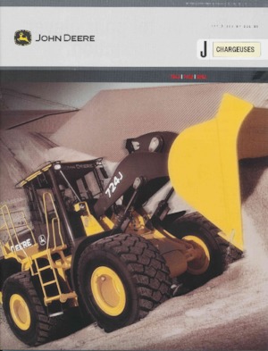 Pale gommate John Deere Construction 824 J