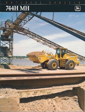 Pale gommate John Deere Construction 744 H MH