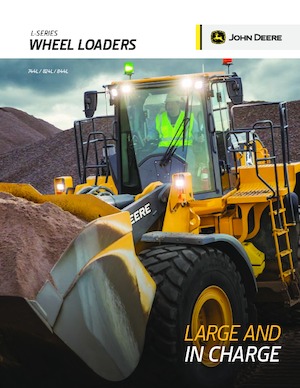 Pale gommate John Deere Construction 844L