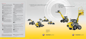 Pale gommate Kramer 750 T