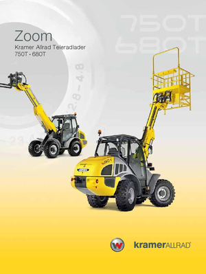 Pale gommate Kramer 750 T