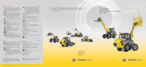 Pale gommate Kramer 750 T