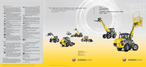 Pale gommate Kramer 750 T