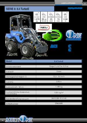Pale gommate Multione 8.4 TurboS