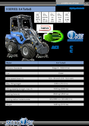 Pale gommate Multione 8.4 TurboS
