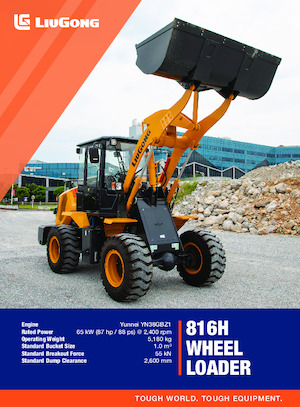 Pale gommate Liugong 816H