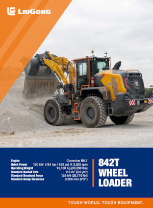 Pale gommate Liugong 842T