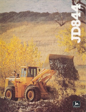 Pale gommate John Deere Construction 844