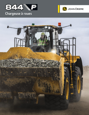 Pale gommate John Deere Construction 844 P