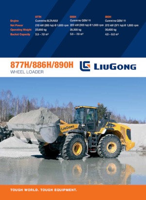 Pale gommate Liugong 877H