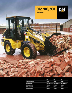 Pale gommate Caterpillar 906