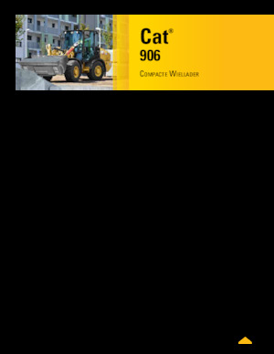 Pale gommate Caterpillar 906