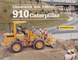 Pale gommate Caterpillar 910