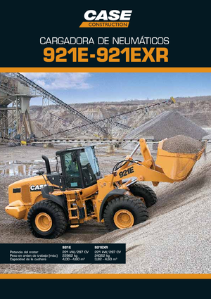 Pale gommate Case 921 E