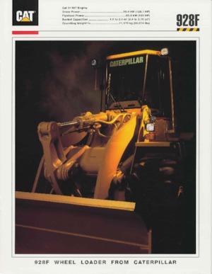 Pale gommate Caterpillar 928F