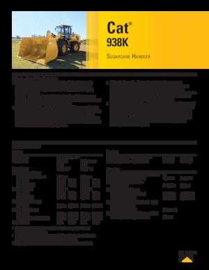 Pale gommate Caterpillar 938K