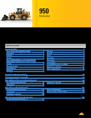 Pale gommate Caterpillar 950