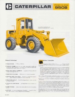 Pale gommate Caterpillar 950B