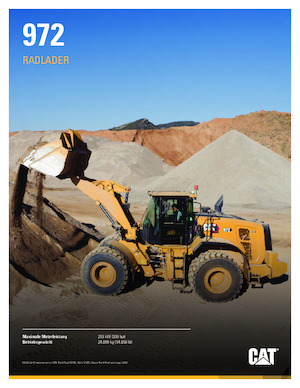 Pale gommate Caterpillar 972