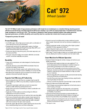 Pale gommate Caterpillar 972