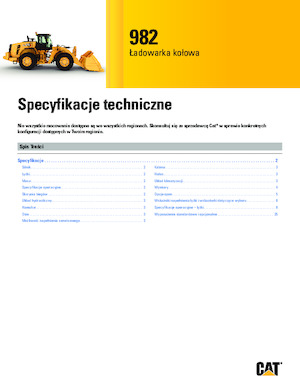 Pale gommate Caterpillar 982