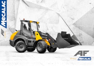 Pale gommate Mecalac AF1050