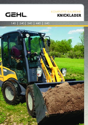 Pale gommate Gehl AL140