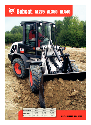 Pale gommate Bobcat AL 275