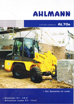 Pale gommate Ahlmann AL 70 e