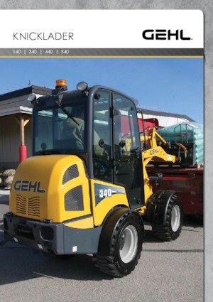 Pale gommate Gehl AL140