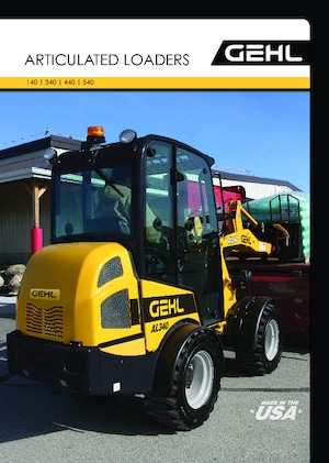 Pale gommate Gehl AL140