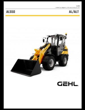 Pale gommate Gehl AL550