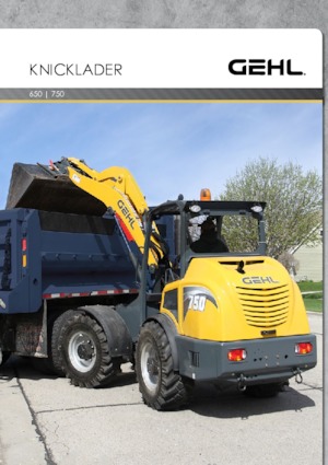 Pale gommate Gehl AL750