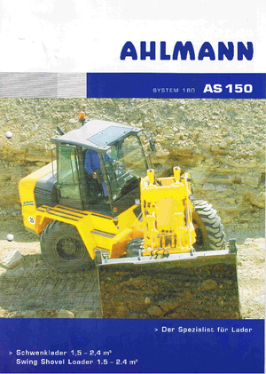 Pale gommate Ahlmann AS 150