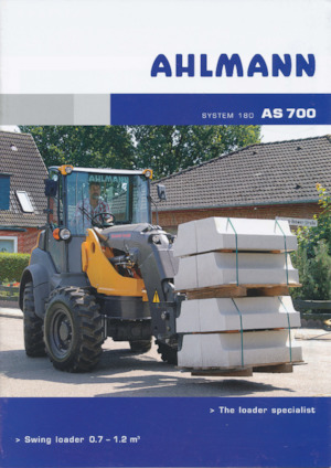 Pale gommate Ahlmann AS 700