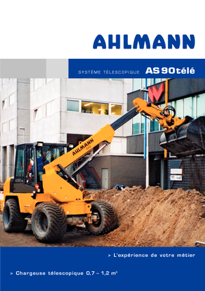 Pale gommate Ahlmann AS 90 tele