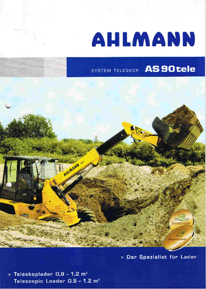 Pale gommate Ahlmann AS 90 tele