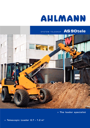 Pale gommate Ahlmann AS 90 tele