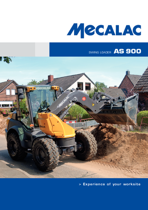 Pale gommate Mecalac AS 900