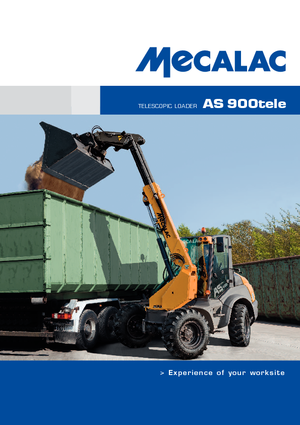 Pale gommate Mecalac AS 900 tele